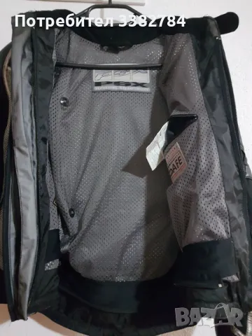 Яке за мотор от плат и кожа Hein Gericke size 52, снимка 3 - Аксесоари и консумативи - 48791585