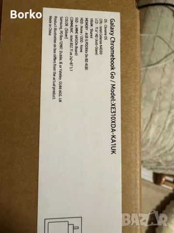 Galaxy chromebook go, снимка 2 - Лаптопи за дома - 55996075