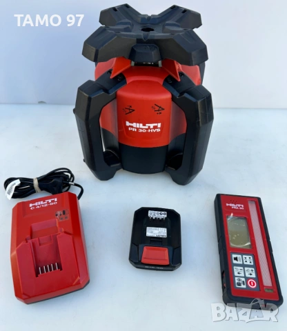 Hilti PR 30-HVS A12 - Ротационен лазер за употреба на открито перфектен!