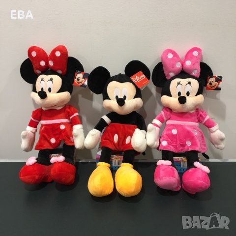 Мики и Мини Маус 50 см., снимка 2 - Плюшени играчки - 28467276