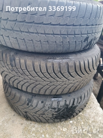 3 зимни гуми с джанти – 185/60 R15, снимка 1