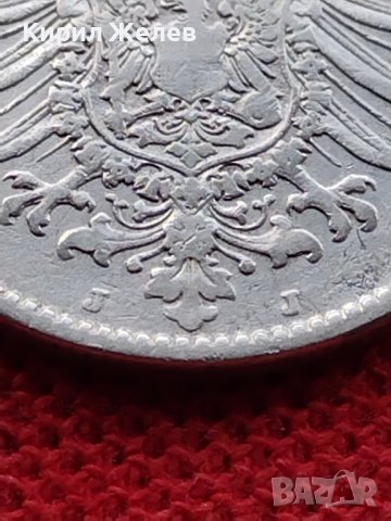 СРЕБЪРНА МОНЕТА 1 марка 1885г. Германска Империя Вилхелм ll уникат за КОЛЕКЦИОНЕРИ 35916, снимка 11 - Нумизматика и бонистика - 39345444