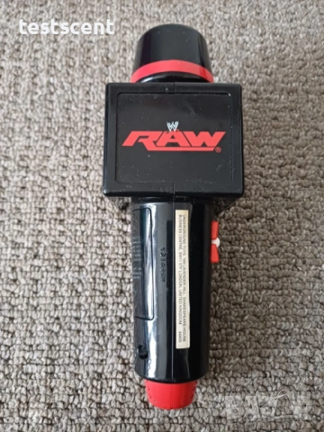 Микрофон с батерии WWE RAW за деца кеч cosplay с звуци, снимка 3 - Фигурки - 53881192