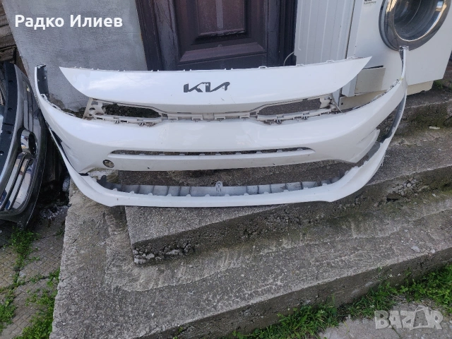 Предна Броня Оригинална заKia Rio 2020--2024 г., снимка 7 - Части - 54207461
