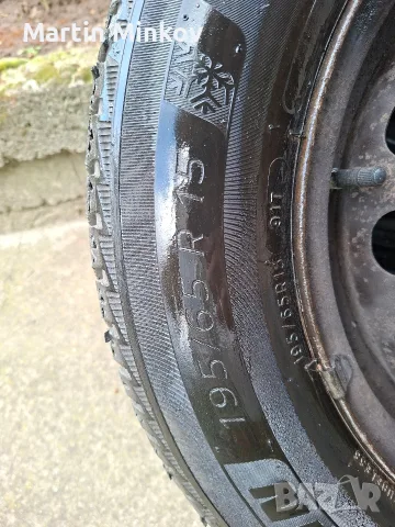 Michelin Alpin 7 195/65 R15, снимка 4 - Гуми и джанти - 56550332