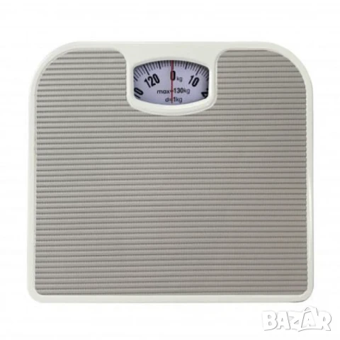 Кантар за тегло механичен, 130кг., РVС к. повърхност, Сив