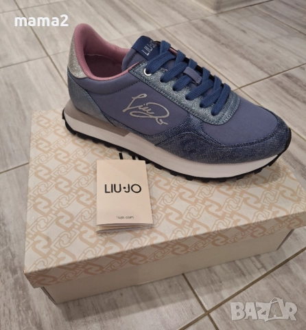 Нови маратонки liu jo бели и сини