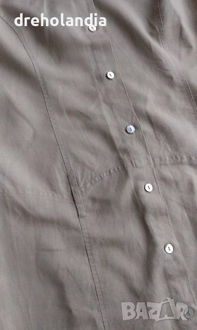 Зелена ленена туника ( рокля ) - RIFLE - M, снимка 4 - Туники - 51500584