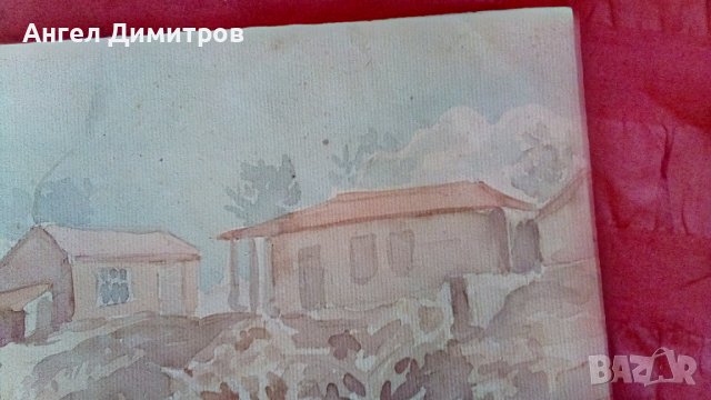 Ангел Ботев картина акварел , снимка 5 - Картини - 38999909