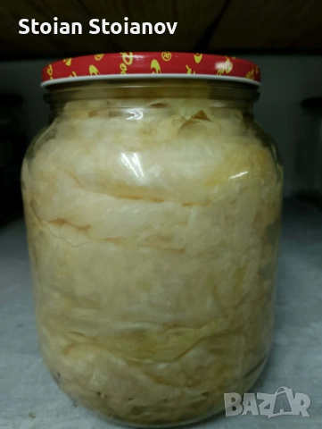 Кисело зеле в буркан