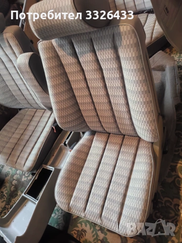 Перфектен сив салон от Мерцедес 190 , снимка 4 - Автомобили и джипове - 53189364