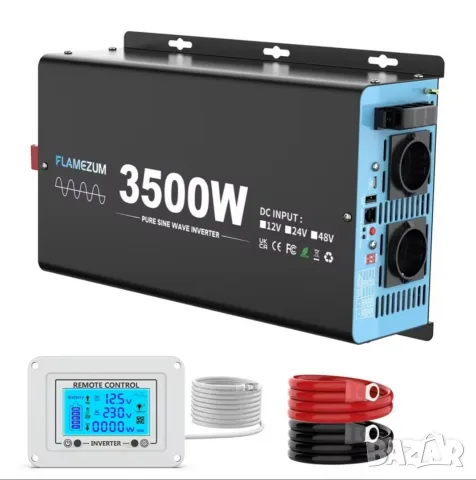 инвентор 12V -220V пълна синусуида 3500W 