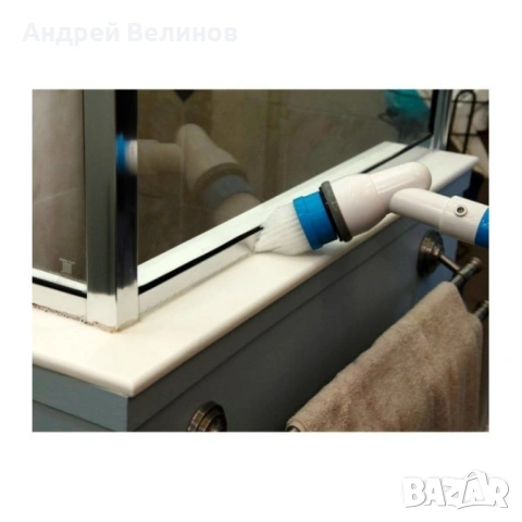Електрическа четка за почистване на баня Spin scrubber, снимка 4 - Други - 53202756