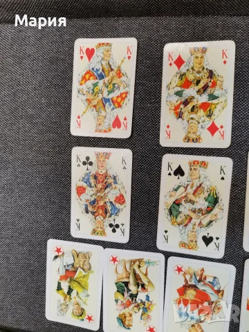 Eмблематични карти „Coeur Rokoko No. 160“ ГДР, снимка 4 - Колекции - 55746896