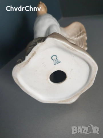 Porcegama Валенсия статуетка 24см/испанска порцеланова фигура на птица-орел, снимка 6 - Статуетки - 52496336