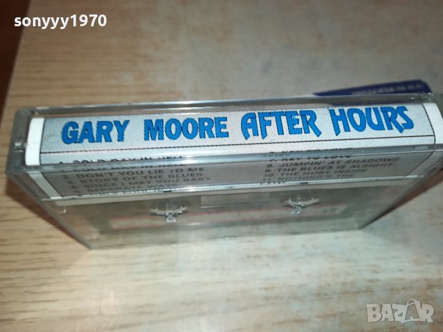 GARY MOORE-КАСЕТА TDK 1710231616, снимка 5 - Аудио касети - 42610339