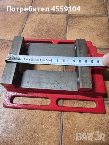 Машинно менгеме за колонна бормашина, снимка 2 - Бормашини - 54012928