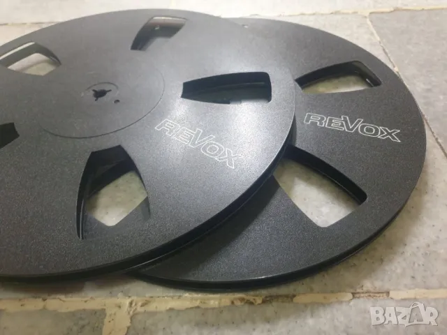 26,5см 10,5" пластмасови магнетофонни ролки Revox. В отлично състояние. Комплекта за 90лв., снимка 7 - Други - 47820497