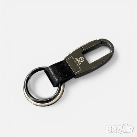 Луксозен метален ключодържател Opel / Опел – графитен стил