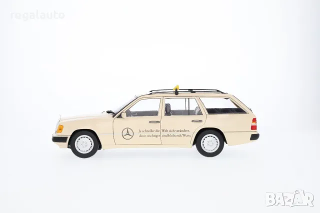 B66040702,умален модел die-cast Mercedes-Benz 300 D,S 124(1989-1993),T-Modell,Taxi,1:18, снимка 3 - Колекции - 48892706