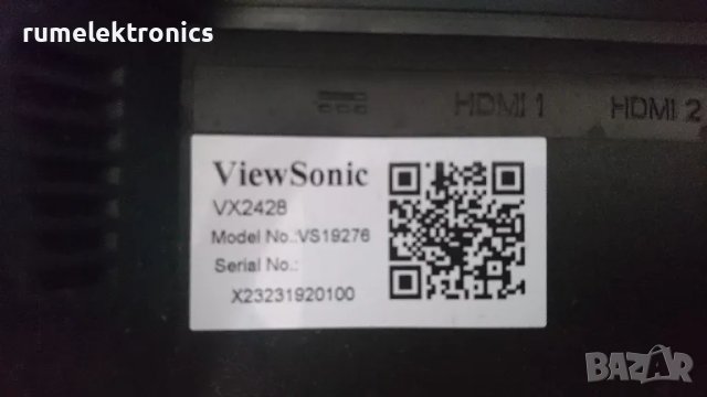 VIEWSONIC VX2428 на части, снимка 4 - Монитори - 49369487