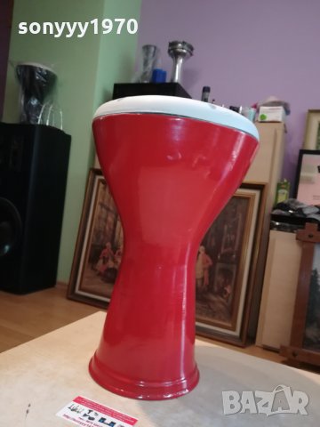 ЧЕРВЕНА ГОЛЯМА ТАРАМБУКА  0210211547, снимка 8 - Ударни инструменти - 34325906