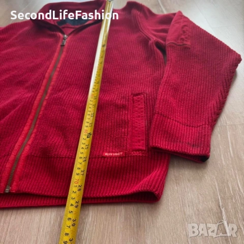 Blue Willi’s Дания мъжка жилетка яке размер XL червено , снимка 5 - Якета - 54155355