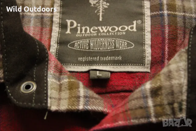 PINEWOOD - ловна риза, размер L, снимка 4 - Екипировка - 56086911