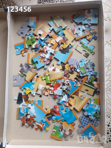 Лесен детски пъзел 2 броя в кутия Пес Патрул, снимка 2 - Игри и пъзели - 53149205