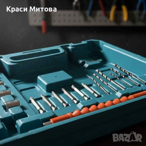 Комплект бормашина с двойна батерия и безчетков мотор за точност и мощност във всеки детайл, снимка 3 - Бормашини - 52381838