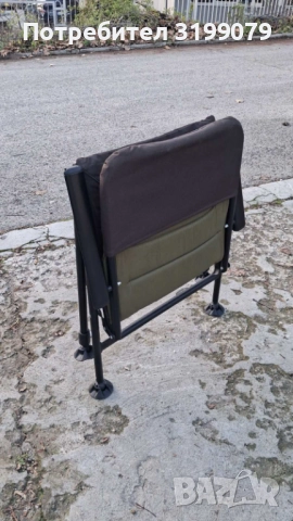 Шаранджийски сгъваем стол FOX EOS 1, снимка 5 - Екипировка - 52615149