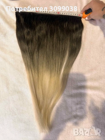 Естествена коса ОМБРЕ ЕФЕКТ, снимка 8 - Аксесоари за коса - 51859565