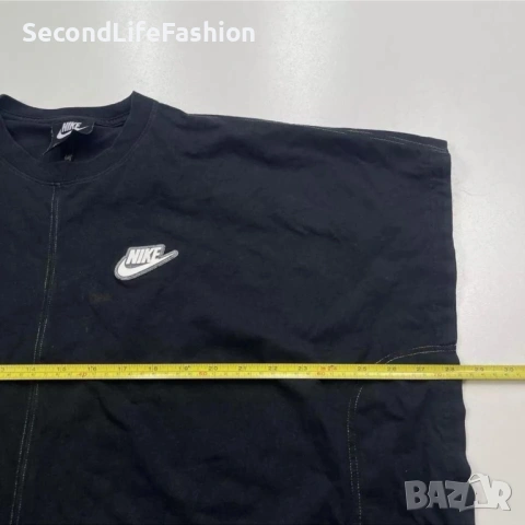 Дамска тениска NIKE Sportswear овърсайз размер S черна, снимка 3 - Тениски - 53155062