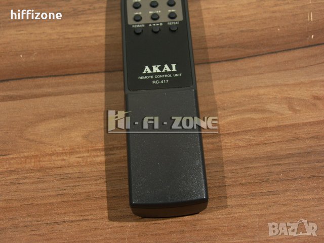   Akai rc-417   ДИСТАНЦИОННО УПРАВЛЕНИЕ, снимка 4 - Ресийвъри, усилватели, смесителни пултове - 44366318