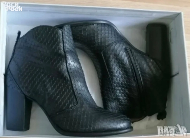 Италиански кожени боти 38н