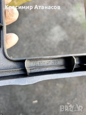 55417-0F010.Интериорна лайсна навигация за Тойота корола версо. 2004-2008г, снимка 3 - Аксесоари и консумативи - 52906815