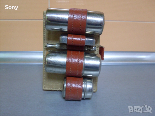 Стар луксозен несесер за бръснене., снимка 9 - Антикварни и старинни предмети - 52668525