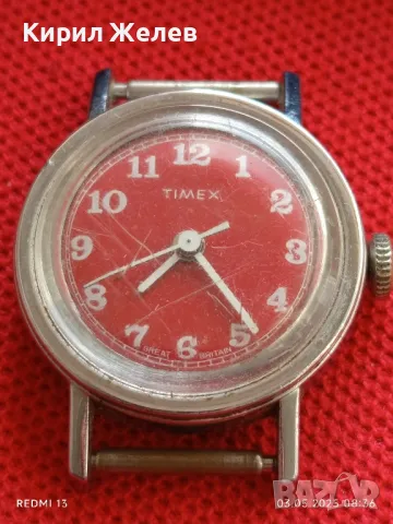Стар механичен часовник дамски TIMEX GREAT BRITAIN за КОЛЕКЦИЯ ДЕКОРАЦИЯ 47947, снимка 4 - Антикварни и старинни предмети - 50136809