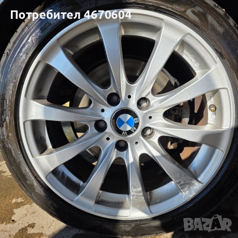 Оригинални джанти на BMW 5х120 72,6, снимка 4 - Гуми и джанти - 52675149