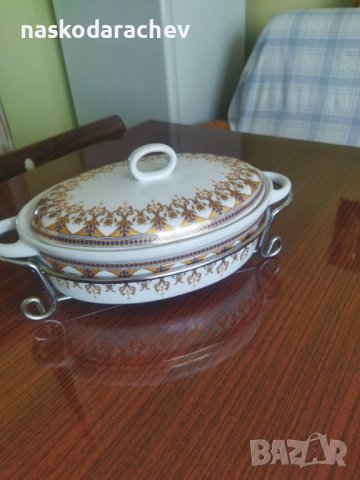 Купа с капак рисувана керамика , снимка 4 - Декорация за дома - 38978481
