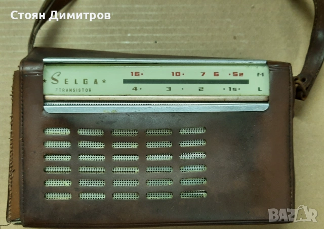 Ретро съветски радиоприемник Селга от 1965г , снимка 4 - Радиокасетофони, транзистори - 54322089