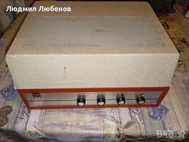 Ретро лампов грамофон Dual P410V от 1966г., снимка 9 - Грамофони - 55931224