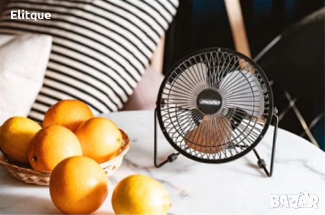 Вентилатор USB Rosberg 2.5W настолен, снимка 2 - Друга електроника - 52862501