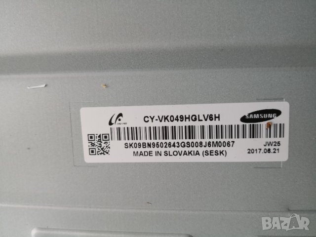  Телевизор Samsung UE49KU6510 на части, снимка 10 - Части и Платки - 30373368