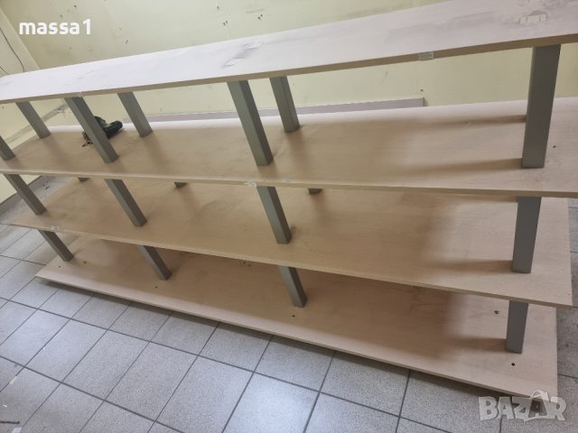 Пирамидални дървени стелажи. 2 бр., снимка 2 - Оборудване за магазин - 42268223