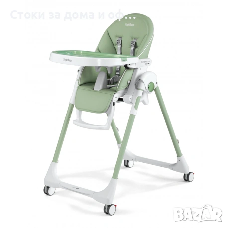 Peg Perego - Prima Pappa Follow Me Mint Детско столче за хранене