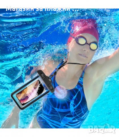 УНИВЕРСАЛЕН ВОДОУСТОЙЧИВ КАЛЪФ ЗА ТЕЛЕФОНИ - код 2535, снимка 4 - Калъфи, кейсове - 34193313