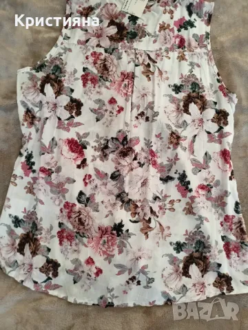 Красив потник на цветя р-р М, снимка 5 - Потници - 47537191