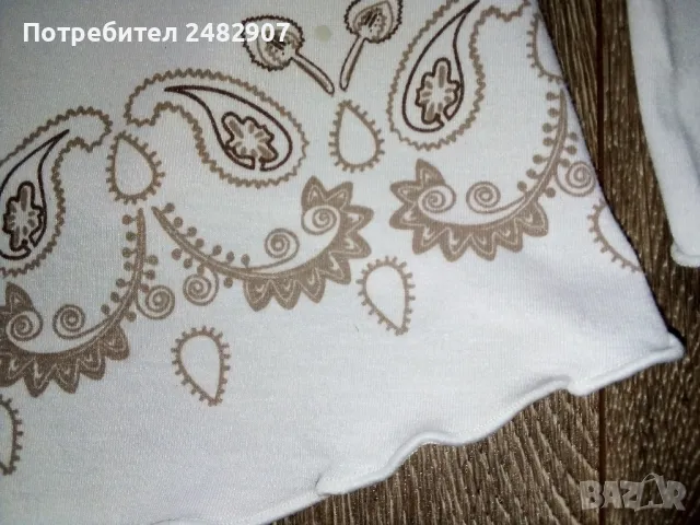 Дамска блуза с ефектни ръкави, снимка 6 - Блузи с дълъг ръкав и пуловери - 49137129