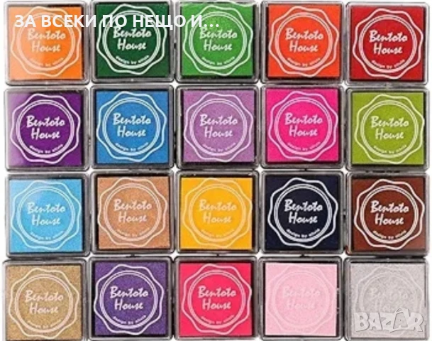 Тампони с безвредно мастило за печати или рисуване с пръсти, снимка 3 - Други - 50598600